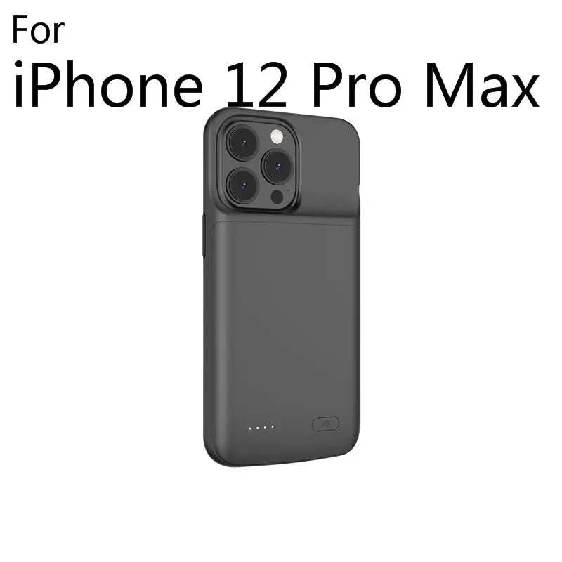 Banco de Potência Portátil Tampa de Carregamento, Mini Carregador de Bateria para iPhone 11, 12, 13, 14 Pro Max, XS Max, XR, 6, 7, 8 Plus, SE, 5S, 13